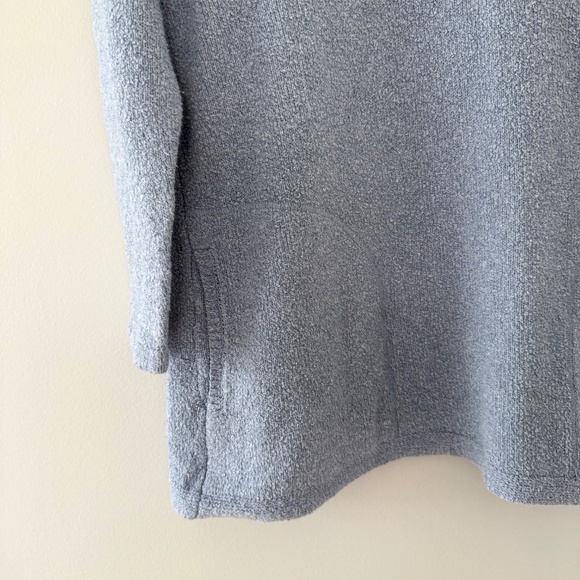 J.Jill Blue Knit Cowl Neck‎ Sweater - Picture 4 of 9